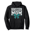 Soccer Mom Coquette Bow Mothers Day Hoodie - Streetwear Style Unisex