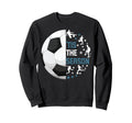 Soccer Funny Tis Season Sport Sweatshirt - Minimalist Print for Adults