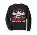 Funny Lacrosse Goalkeeper Mom Lacrosse Sweatshirt - Novelty Apparel Unisex