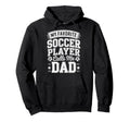 My Favorite Soccer Player Calls Me Dad Hoodie - Aesthetic Graphic Unisex