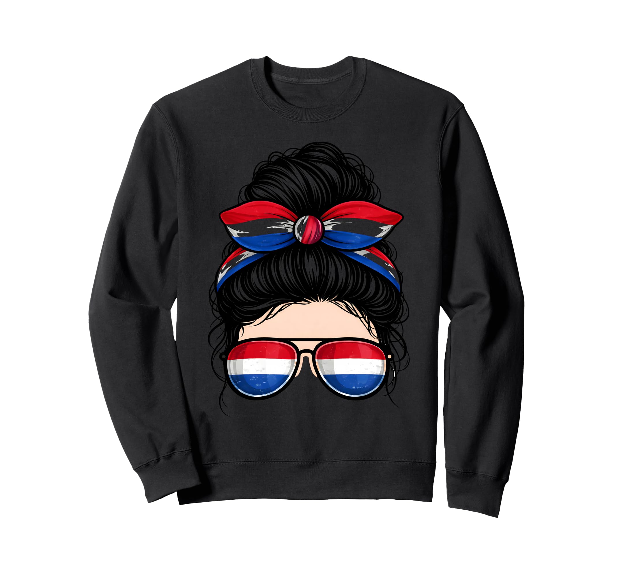 Netherlands Kings Day Dutch Soccer Fan Sweatshirt - Graphic Print Unisex