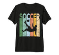 Soccer Soccer Player Soccer Lover Tri T-Shirt - Minimalist Print Unisex