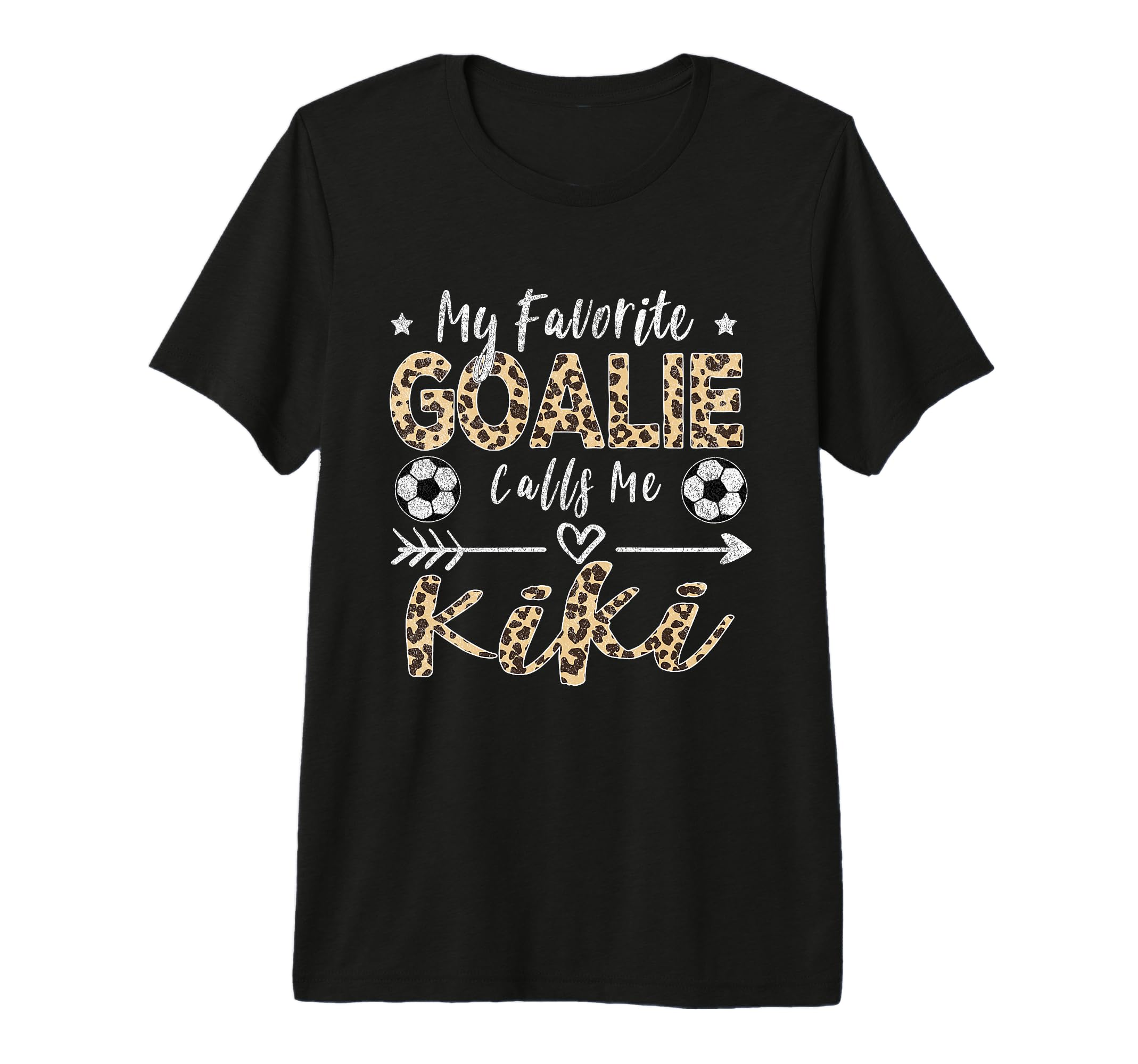 My Favorite Goalie Calls Me Kiki T-Shirt - Minimalist Print for Adults