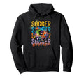 Colorful Soccer Brother Ball Hoodie - Casual Everyday Wear Men Women
