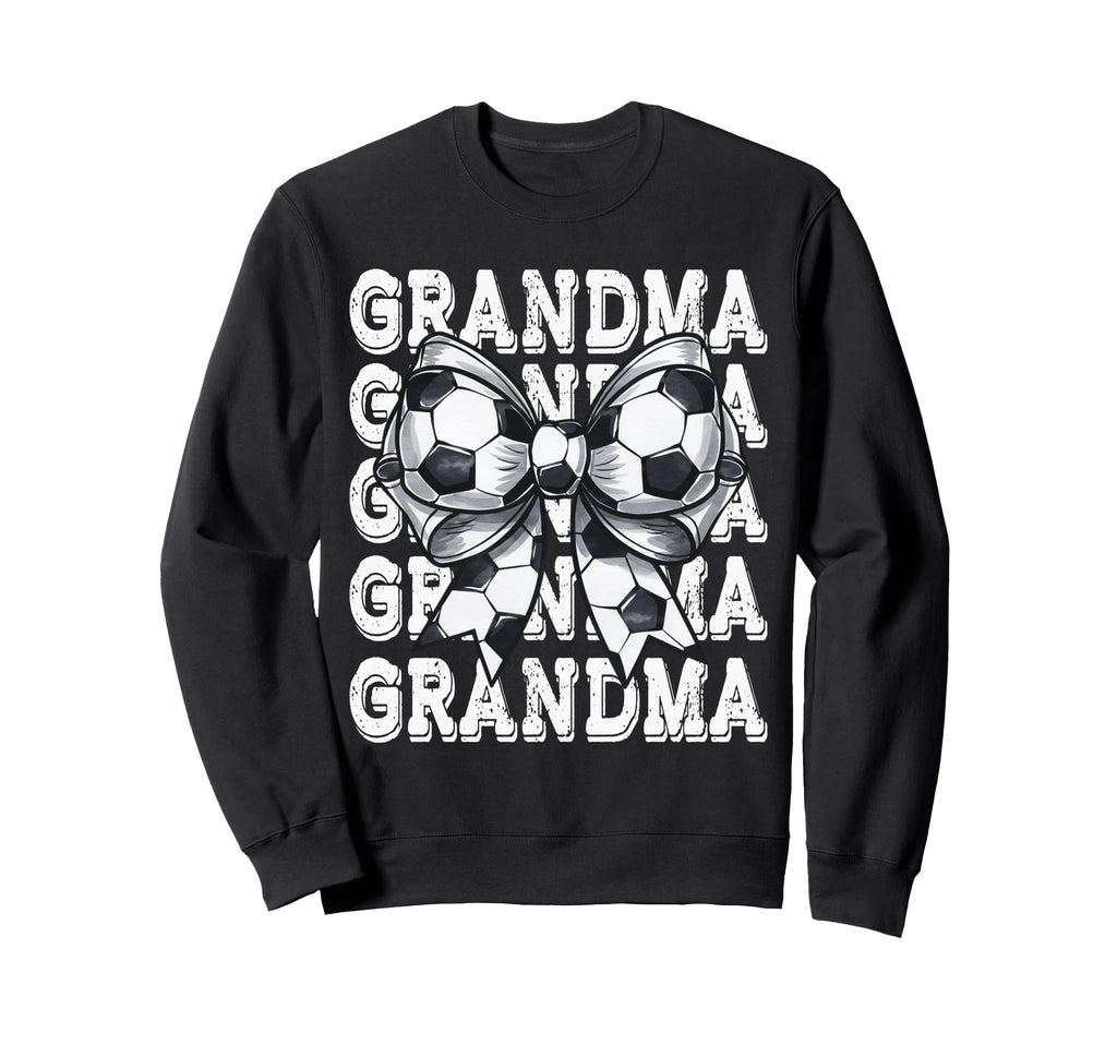 Coquette Soccer Grandma Matching Sweatshirt - Custom Art Print Unisex