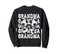 Coquette Soccer Grandma Matching Sweatshirt - Custom Art Print Unisex