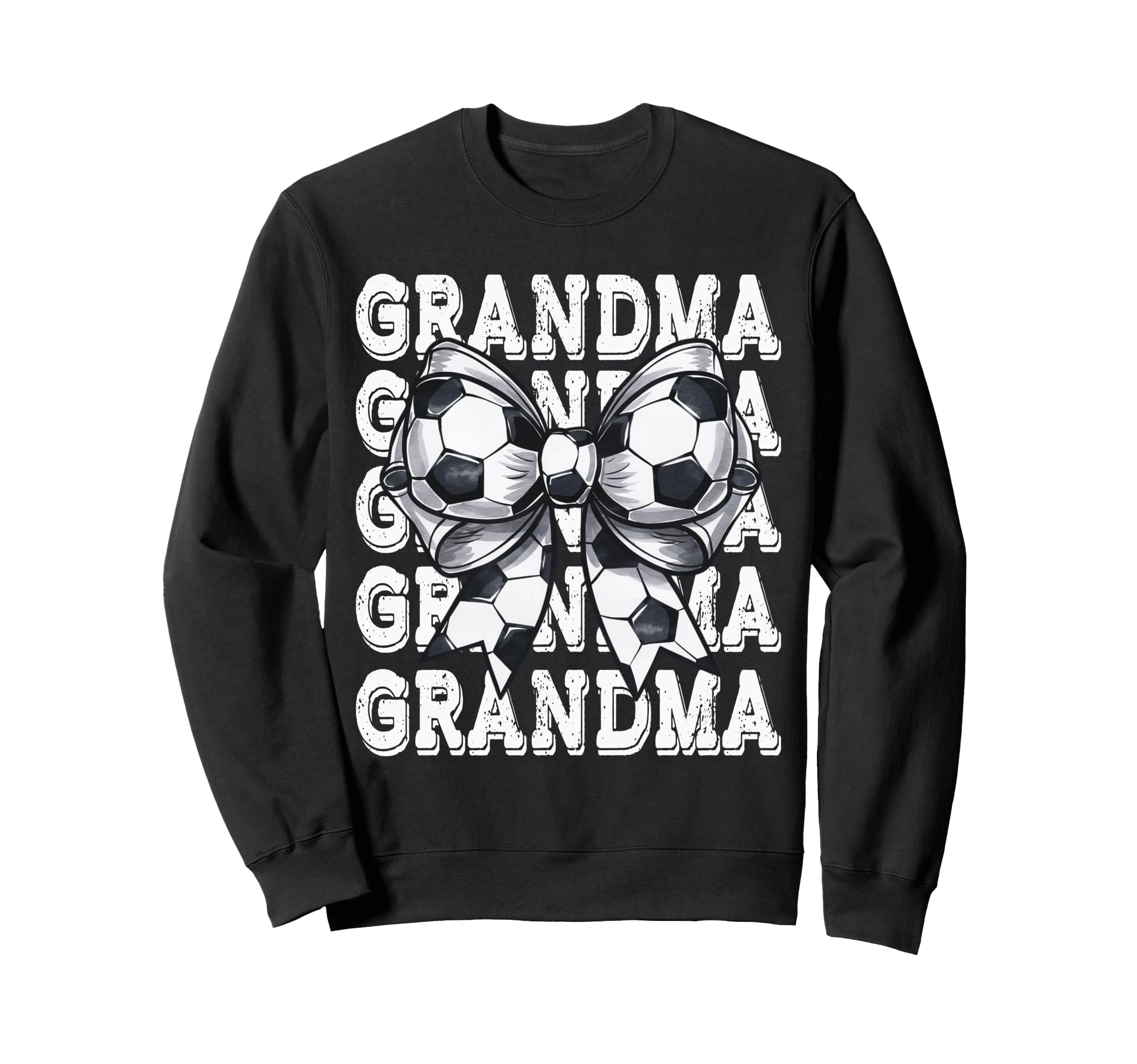 Coquette Soccer Grandma Matching Sweatshirt - Custom Art Print Unisex