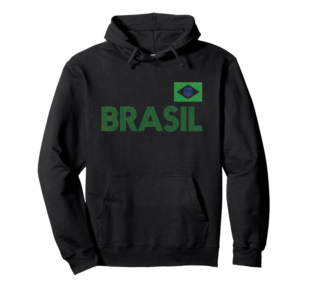 Brazil Gift Flag Brazilian Fan Samba Brasil Hoodie - Unique Graphic Unisex