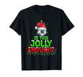 Is This Jolly Enough Snowman Soccer T-Shirt - Minimalist Print for Adults