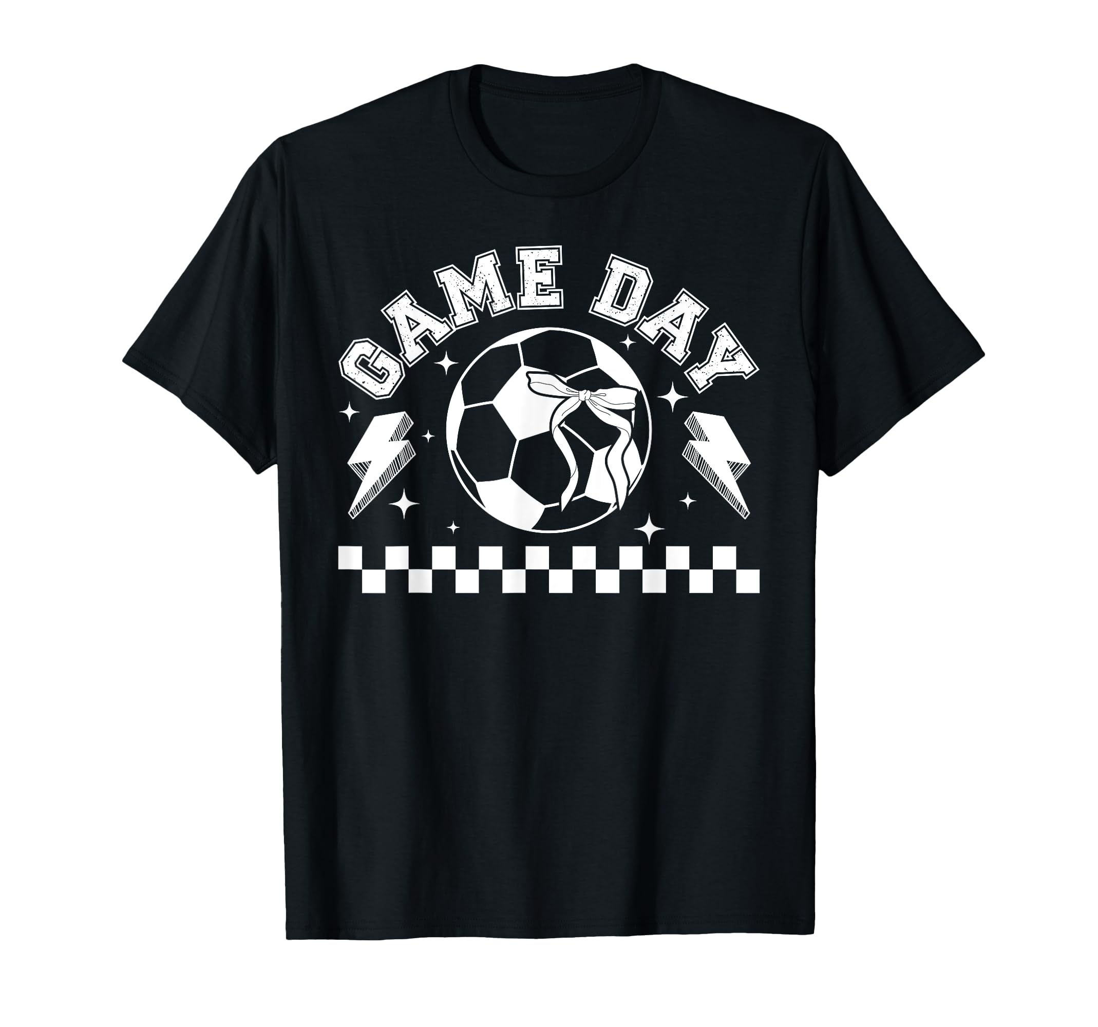 Soccer Game Day Coquette Game Day Soccer T-Shirt - Unique Graphic Unisex