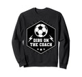 Dibs Coach Dibs Soccer Coach Wife Sweatshirt - Graphic Print Men Women