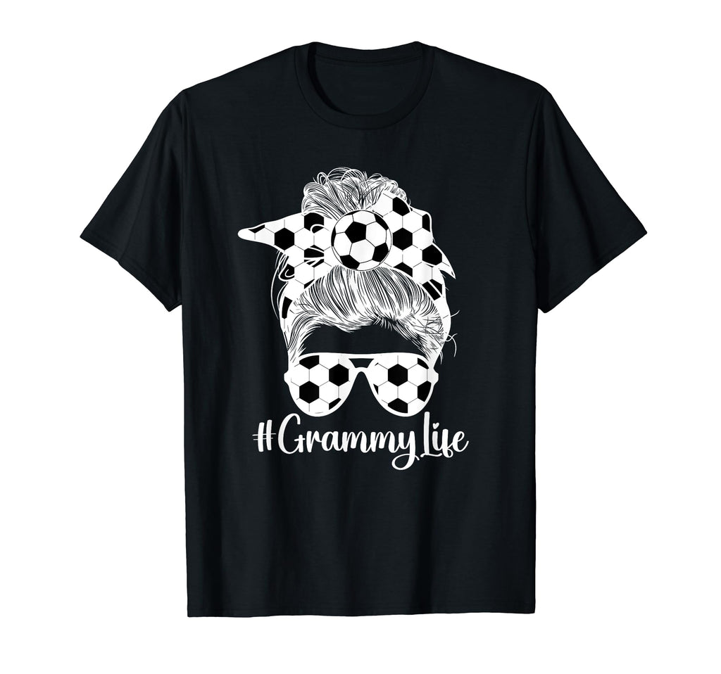 Grammy Life Soccer Grammy Soccer T-Shirt - Minimalist Print Men Women