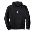 France Flag Pride Soccer French Football Hoodie - Unique Graphic for Adults