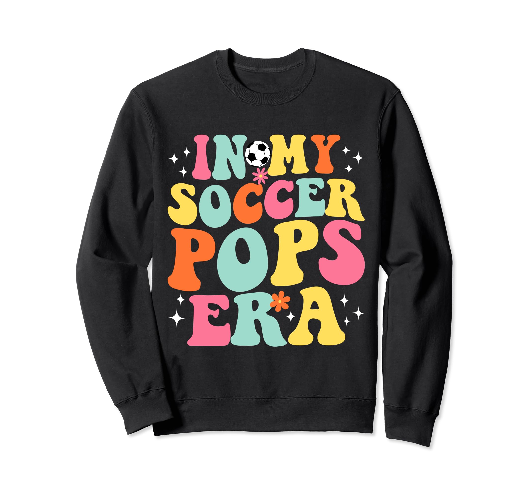 My Soccer Pops Era Game Day Groovy Sweatshirt - Casual Everyday Wear Unisex