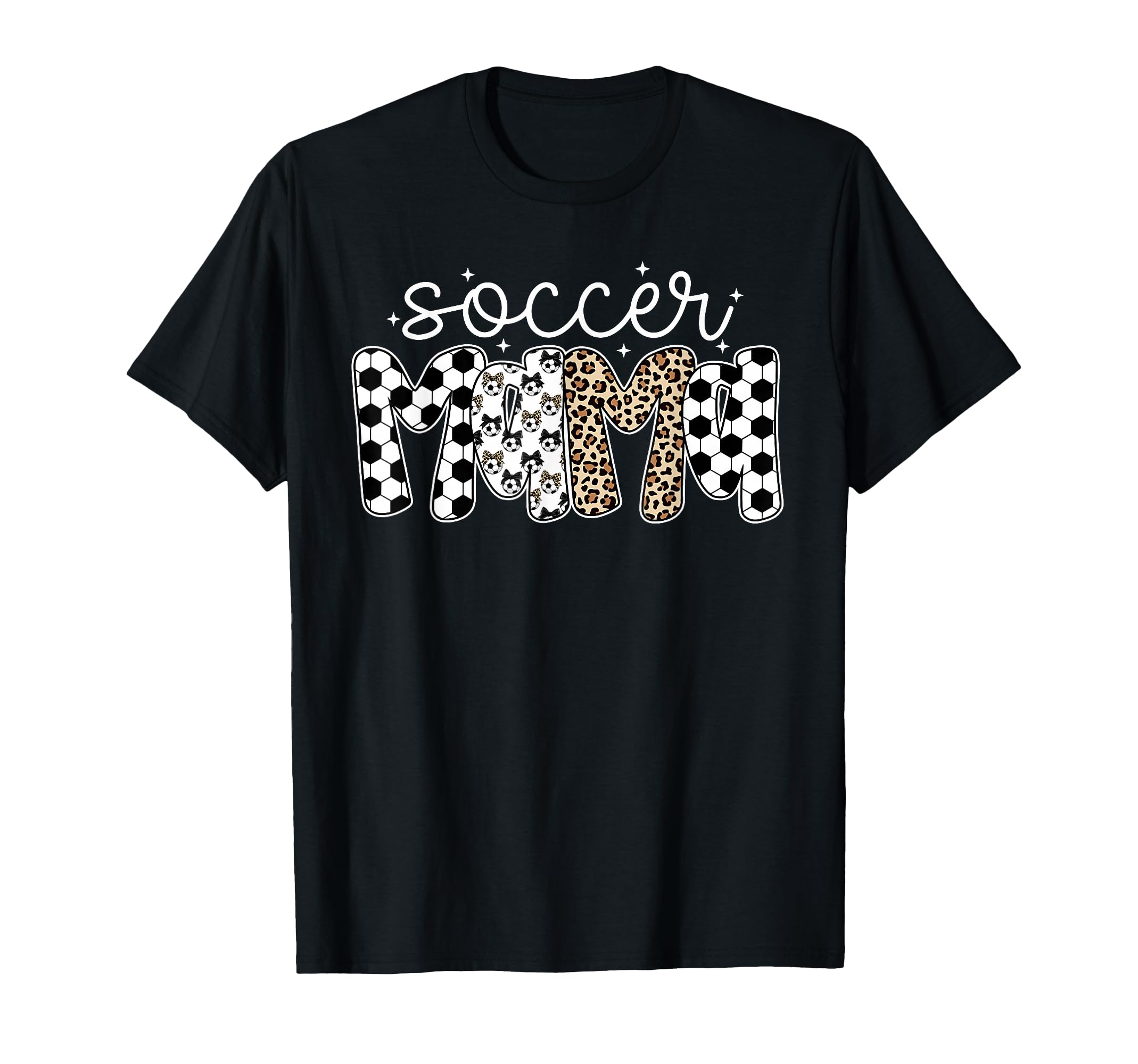 Soccer Mama Game Day Trendy Sports T-Shirt - Fun Novelty Design Men Women