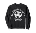 Palo Pinto County Soccer Distressed Sweatshirt - Custom Art Print Unisex