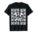 Coquette Soccer Bonus Mom T-Shirt - Casual Everyday Wear Men Women