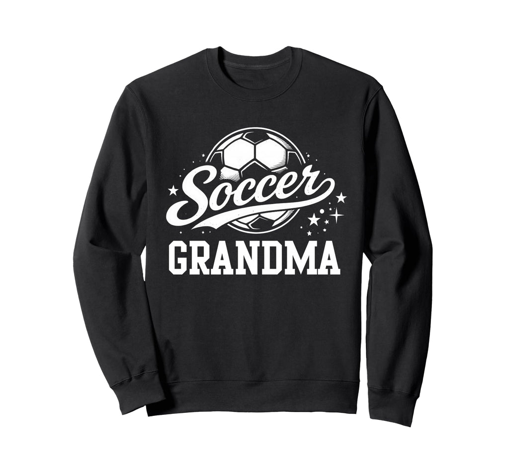 Soccer Grandma Soccer Ball Sweatshirt - Streetwear Style for Adults