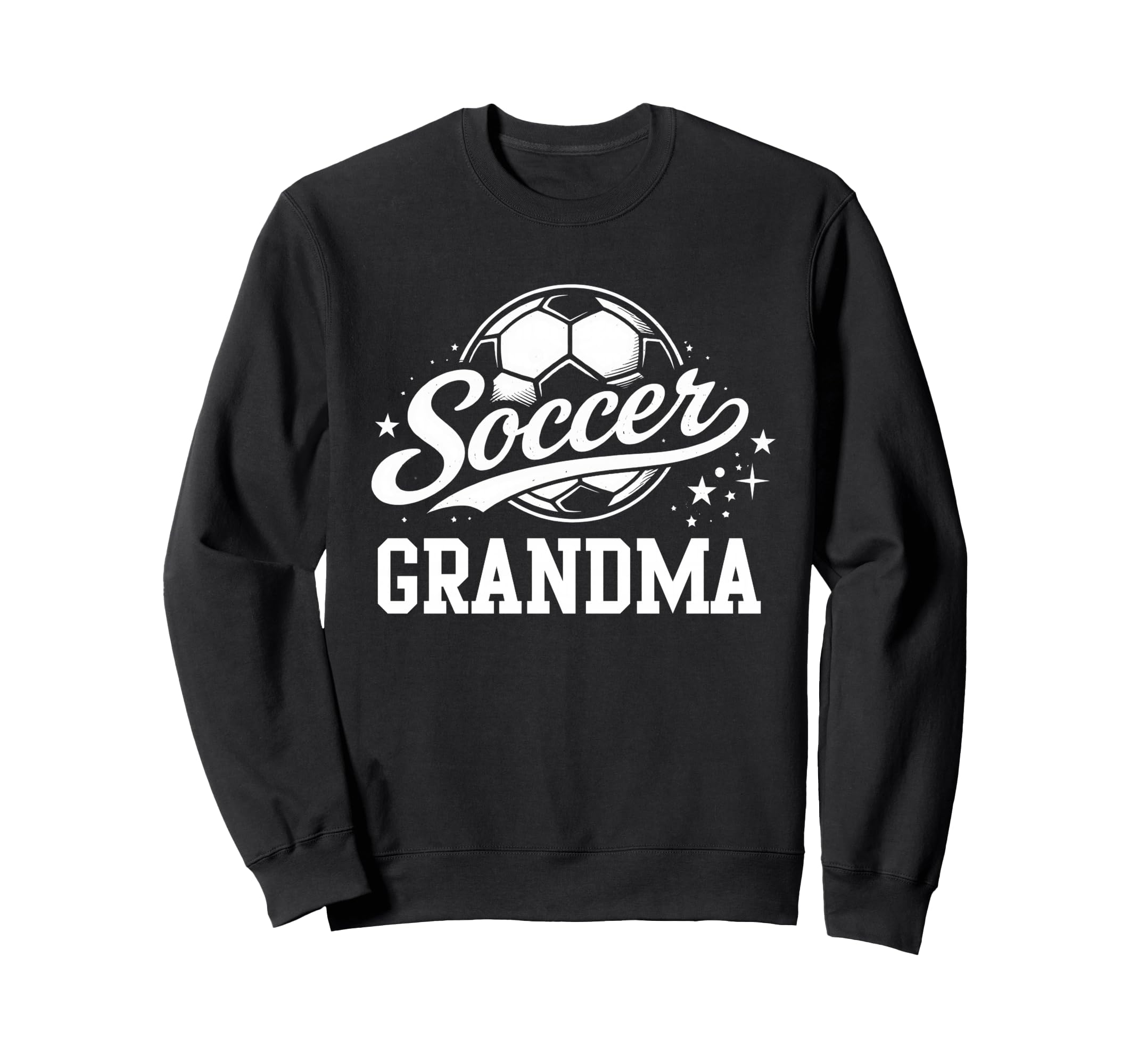 Soccer Grandma Soccer Ball Sweatshirt - Streetwear Style for Adults