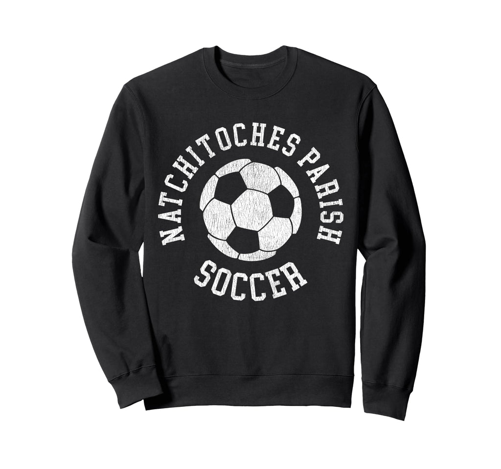 Natchitoches Parish Soccer Sweatshirt - Minimalist Print for Adults