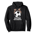 Soccer Grandma Soccer Lover Hoodie - Aesthetic Graphic Men Women