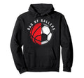 Dad Ballers Father Son Basketball Hoodie - Casual Everyday Wear Unisex
