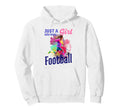 Just Who Loves Football Player Soccer Gift Hoodie - Custom Art Print Unisex