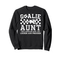 Soccer Goalie Aunt Definition Sweatshirt - Aesthetic Graphic for Adults