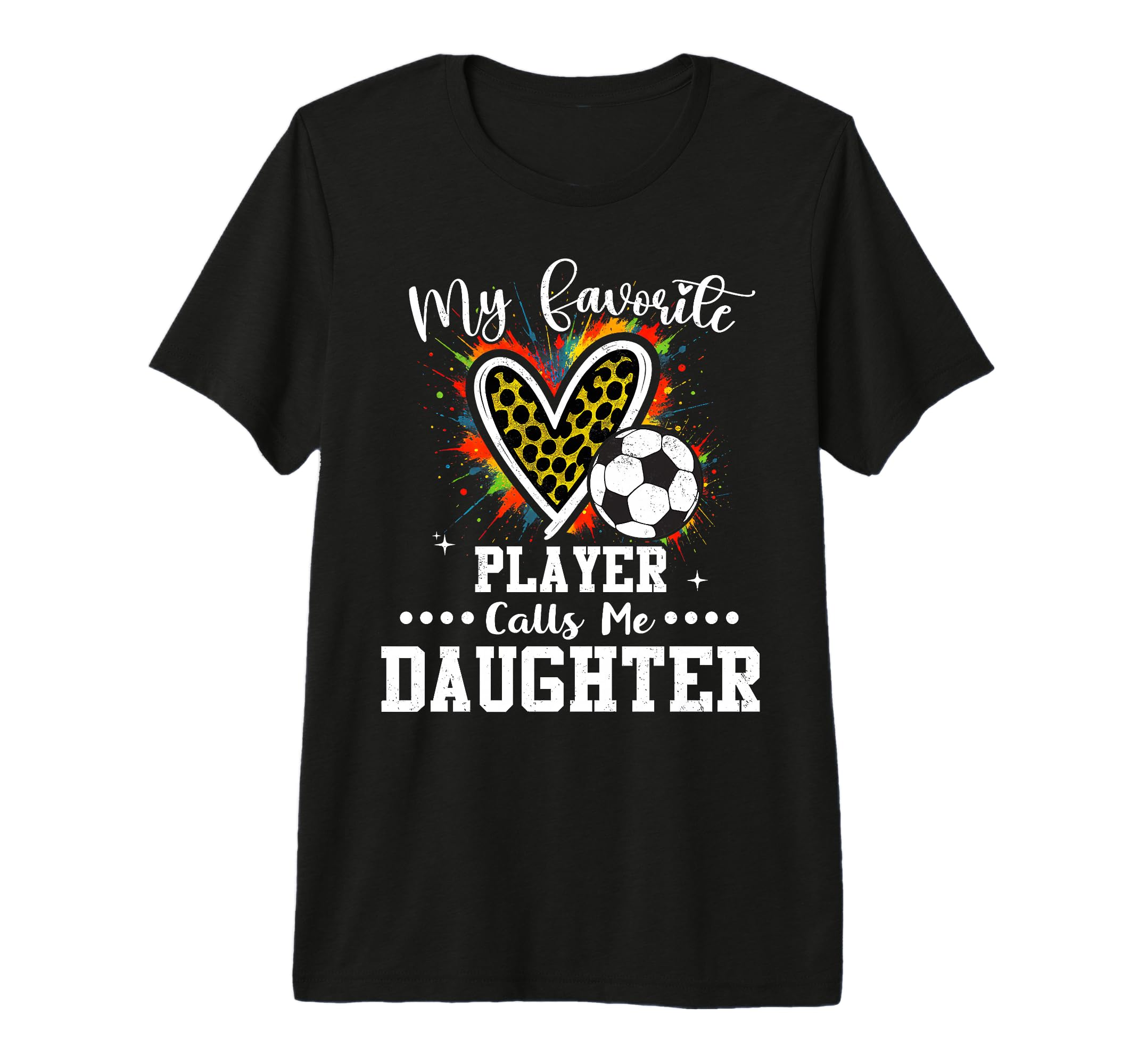 My Favorite Soccer Player Calls Me T-Shirt - Aesthetic Graphic for Adults