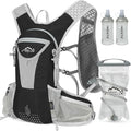 Hydration Pack Backpack, Lightweight Water Backpack with 2L Leakproof Hydration Bladder Daypack for Men Women,Running Hydration Vest for Outdoor Trail