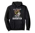 My Favorite Soccer Player Calls Me Hoodie - Minimalist Print Unisex
