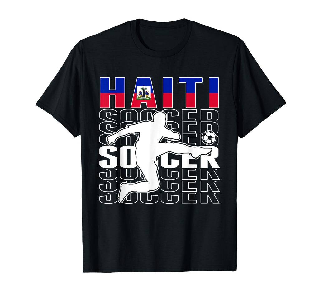 Haiti Soccer Lovers Jersey Proud Haitian T-Shirt - Graphic Print Men Women