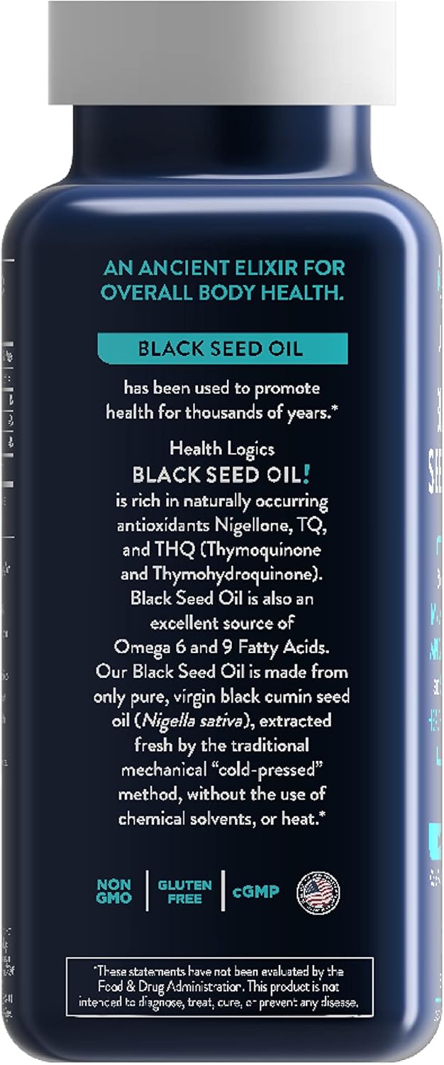 Health Logics  Black Cumin Seed Oil - 100 Softgels