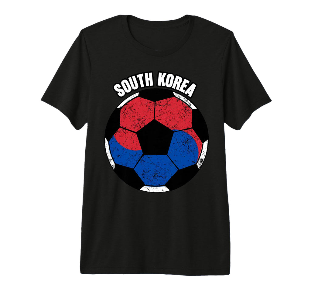 South Korea Soccer Game Player T-Shirt - Casual Everyday Wear Unisex