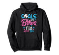 Gender Reveal Goals Or Bows Tia Loves Hoodie - Unique Graphic for Adults