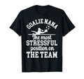 Funny Soccer Goalie Nana Soccer T-Shirt - Fun Novelty Design Men Women