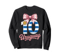 10 Uruguay Birthday Number 10 Sweatshirt - Trendy Graphic for Adults