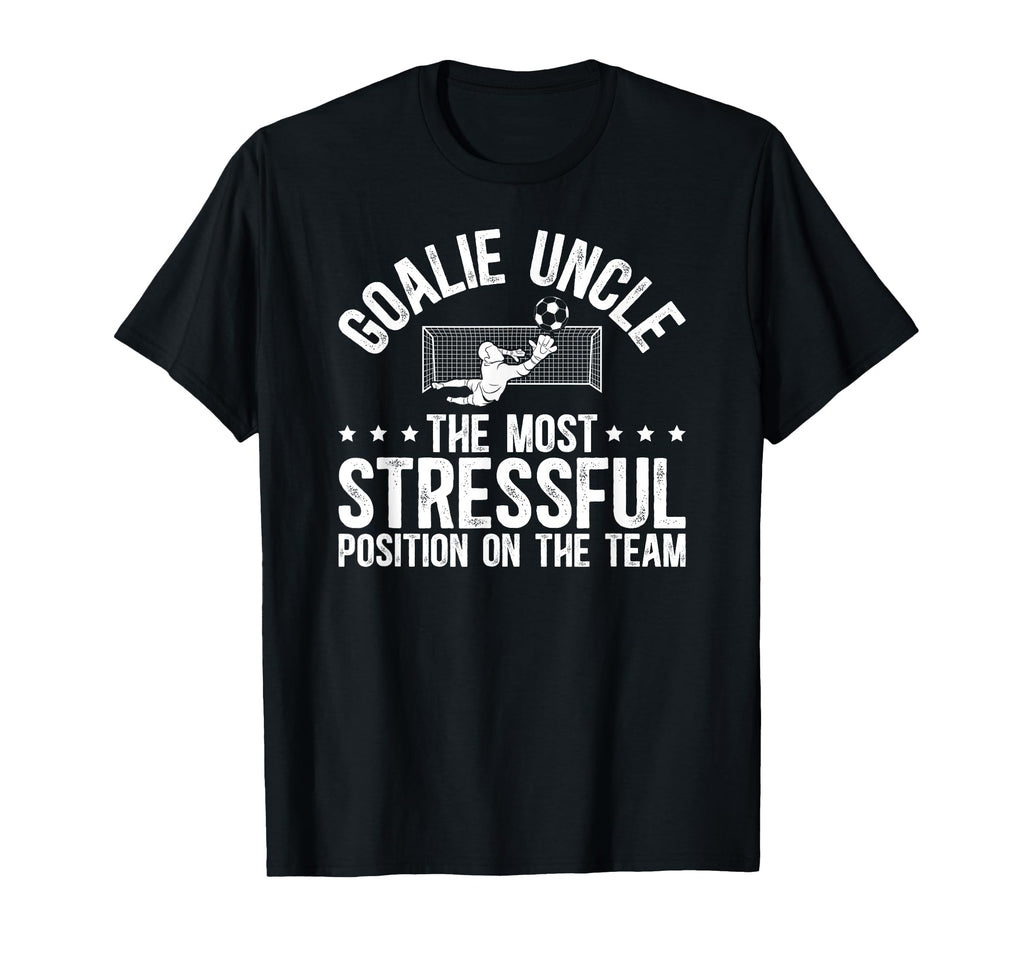 Funny Soccer Goalie Uncle Soccer T-Shirt - Streetwear Style Men Women