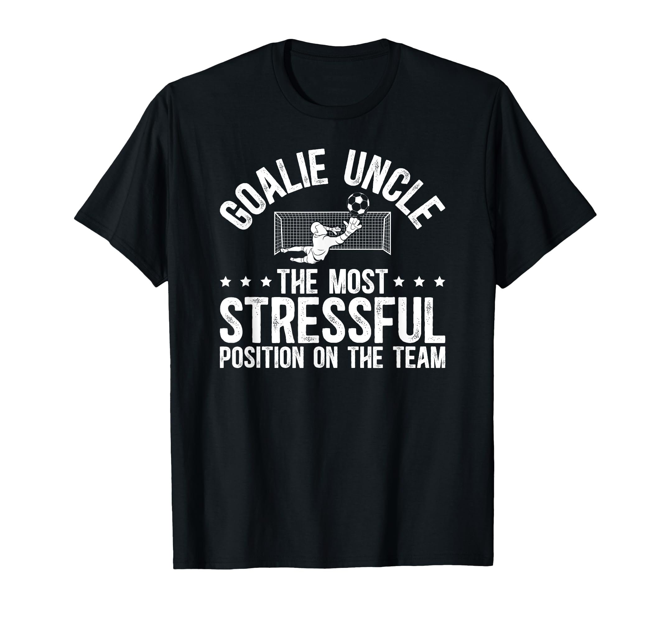 Funny Soccer Goalie Uncle Soccer T-Shirt - Streetwear Style Men Women