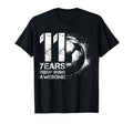 11Th Birthday Soccer Player Football T-Shirt - Novelty Apparel for Adults
