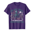 Funny Octopus Soccer Goalie Soccer Player T-Shirt - Novelty Apparel Unisex