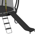 Universal Trampoline Ladder Slide kit, 3 Steps Wide Step for Trampoline, Trampoline Accessories Slide with Buffer Section for Children Kids