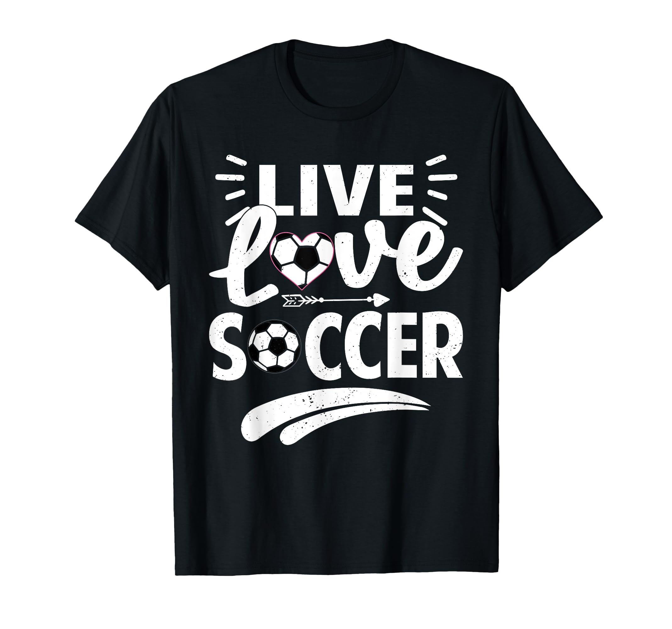 Love Live Soccer Inspirational T-Shirt - Fun Novelty Design for Adults