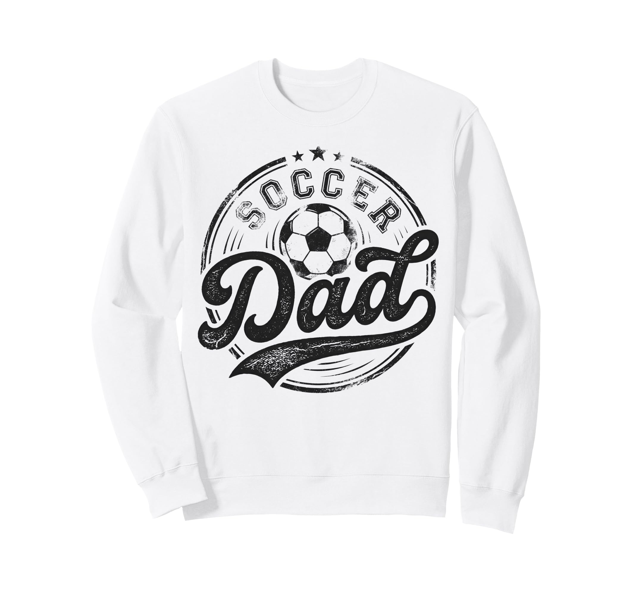 Soccer Dad Funny Fathers Day Sweatshirt - Aesthetic Graphic Men Women