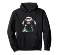 Baseball Soccer Player Sunglasses Cartoon Hoodie - Trendy Graphic Unisex