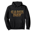 Leopard Game Day American Football Hoodie - Novelty Apparel Men Women