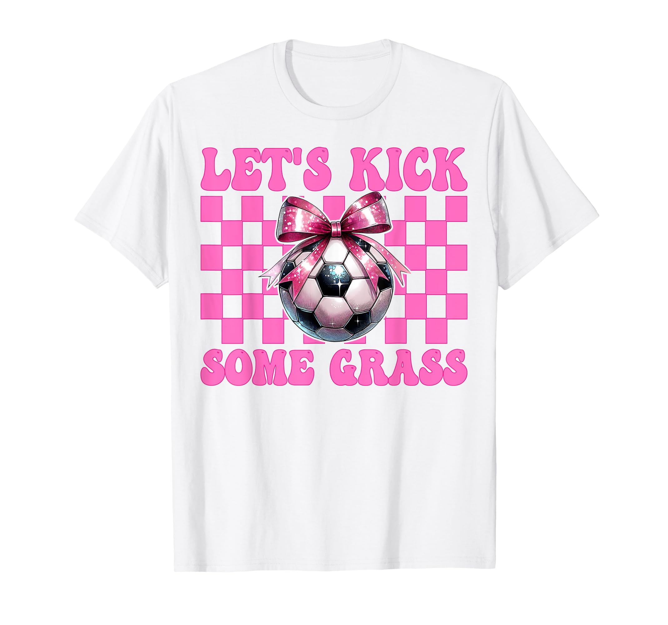 Soccer Mom Mothers Day Coquette Lets T-Shirt - Custom Art Print for Adults