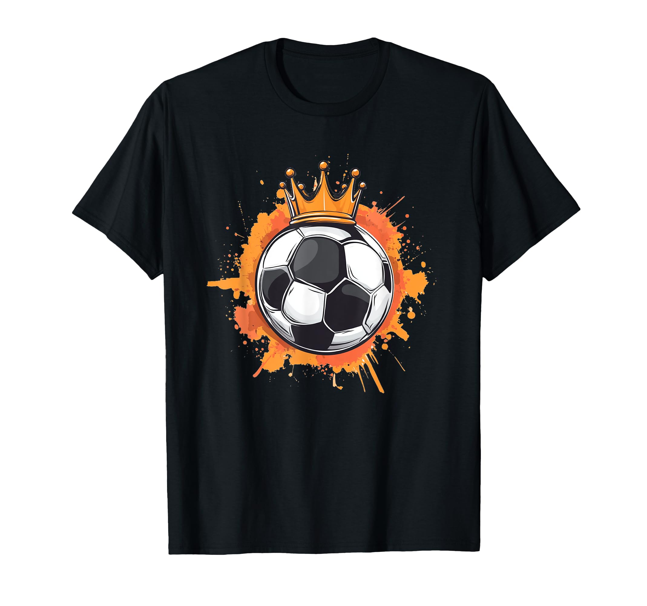 Soccer Ball Regal Touch Costume T-Shirt - Streetwear Style for Adults