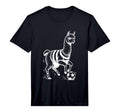 Mens Alpaca Soccer Sport Animal T-Shirt - Custom Art Print Unisex