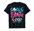 Gender Reveal Goals Or Bows G Pop Loves T-Shirt - Unique Graphic Men Women